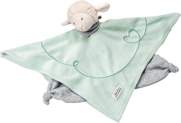 Schmusetuch Lamm Mojo hellblau