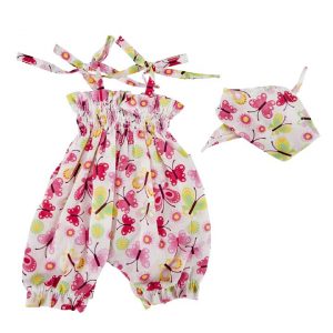 Planscherle Bekleidung Jumpsuit Schmetterling