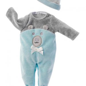 Minibambina Bekleidung Strampler m.Bärenapplikation v. Käthe Kruse