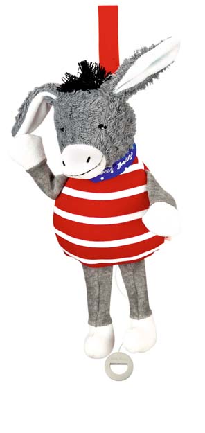 Spieluhr Esel Tomato