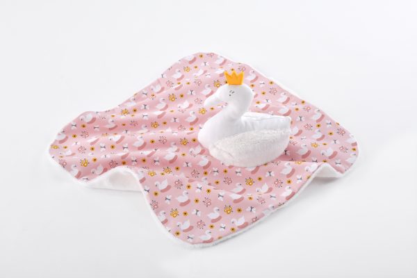 Minibambina Kuscheldecke m. Schwan