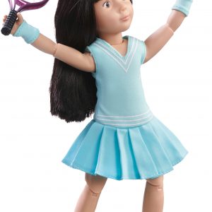 Kruselings Luna spielt Tennis