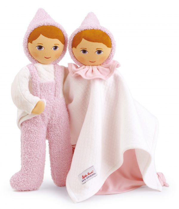 Käthe Kruse Frottee Baby + Schmusetuch rosa