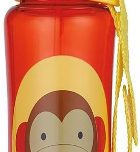 Skip Hop Zoo Trinkflasche mit Strohhalm Affe