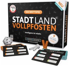 Stadt Land Vollpfosten Das Brettspiel Grundspiel – "Intelligenz ist relativ."