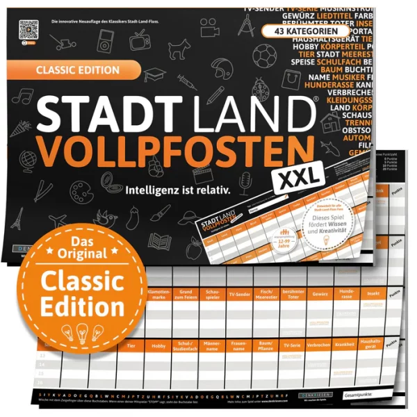 Stadt Land Vollpfosten Experten Edition  Wissen ist Macht.