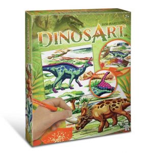 Dinos Art Steine nach Zahlen