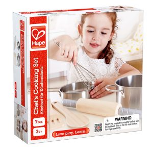 Hape E3137 Kochset für Küchenchefs