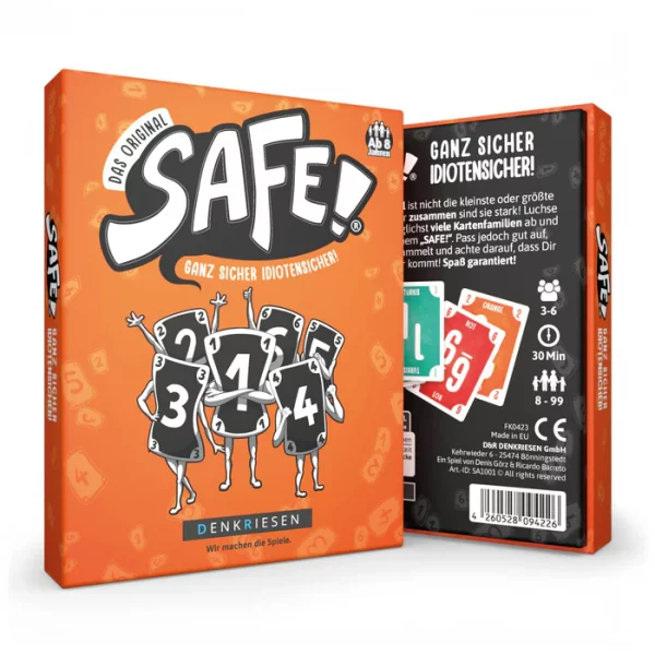 Safe!  Das Original  Ganz sicher idiotensicher!
