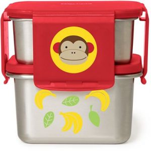 Skip Hop Zoo Edelstahl-Lunch-Box Affe