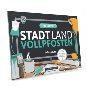 Stadt Land Vollpfosten Job Edition  Kaffeepause