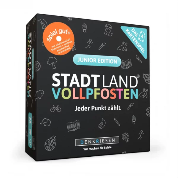 Stadt Land Vollpfosten Junior Edition  Jeder Punkt zählt