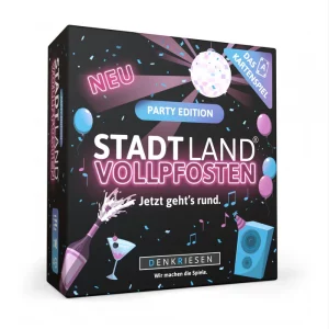 Stadt Land Vollpfosten Party Edition  Jetzt geht's rund