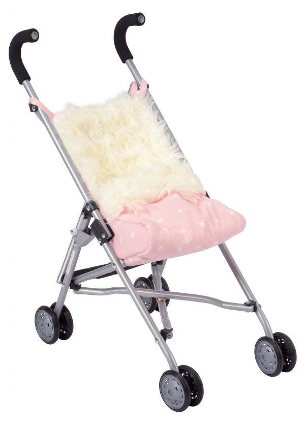Buggy pink mit Fellsack