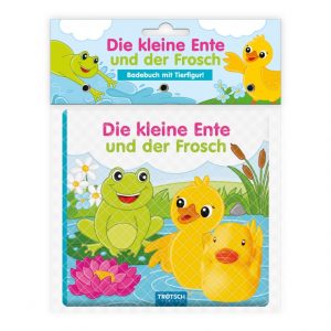 Trötsch Badebuch Die kleine Ente und der Frosch mit kleiner Ente 20063