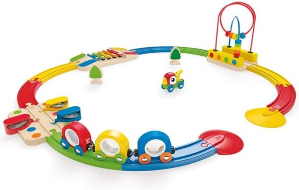 Abenteuer Eisenbahn-Set von Hape – Bild 5