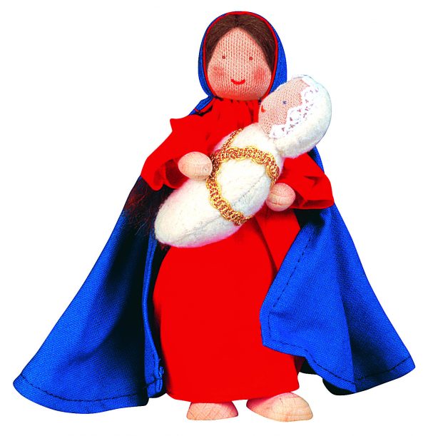 Käthe Kruse BIP Waldorf Maria mit Kind, Krippefigur 66554