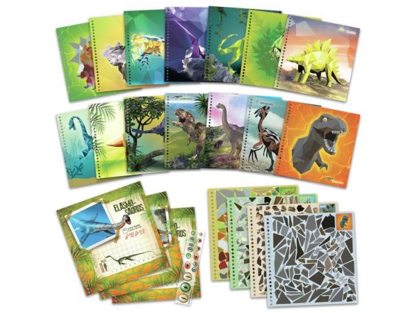 DinosArt  Stickern nach Zahlen – Bild 3