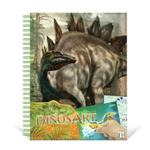 DinosArt  Stickern nach Zahlen