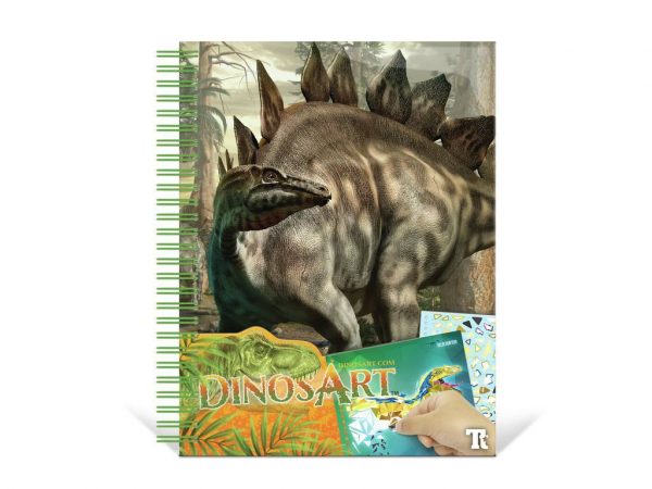 DinosArt  Stickern nach Zahlen