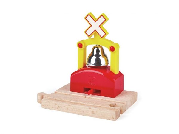 Automatische Klingel als Eisenbahnsignal von Hape – Bild 2