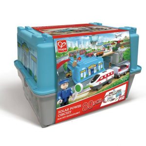 Großstadtlandschaft mit Eisenbahn Hape E3773