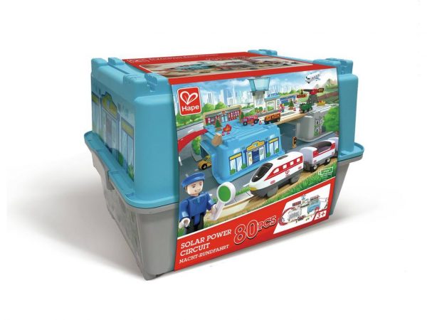 Großstadtlandschaft mit Eisenbahn Hape E3773