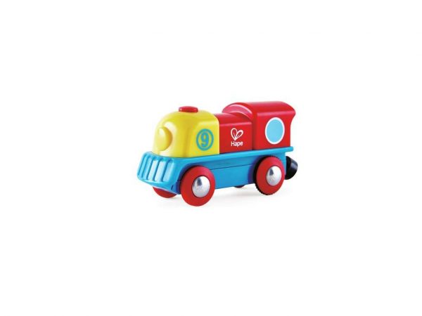 Tapfere kleine Lokomotive mit Batterie von Hape – Bild 2