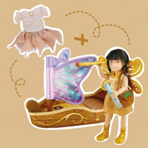 Bundle-Angebot Kruseling Luna Traumland Galeone +Magic Outfit + Magic Zubehör M012