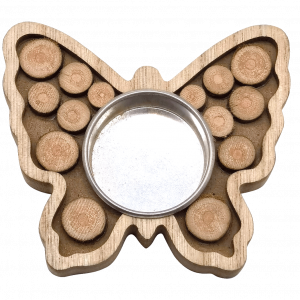 3D Teelichthalter Schmetterling