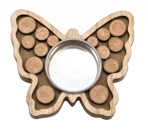 3D Teelichthalter Schmetterling