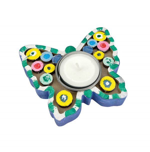 3D Teelichthalter Schmetterling – Bild 2