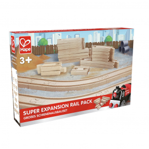Tolles Schienenerweiterungsset von Hape E3707