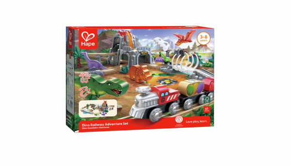 Dino-Eisenbahn-Abenteuer v. Hape E3795