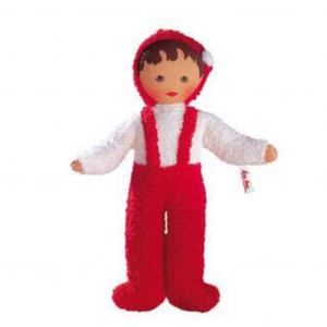 Frotteebaby rot/weiß neu