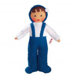 Frotteebaby blau/weiß neu