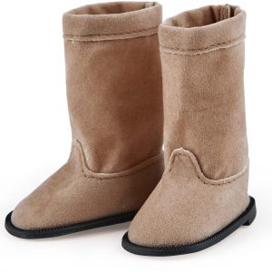 Boots beige Velour für Puppen 41 cm Käthe Kruse