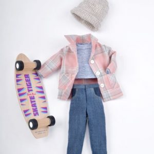 Streetoutfit mit Skateboard La Bella