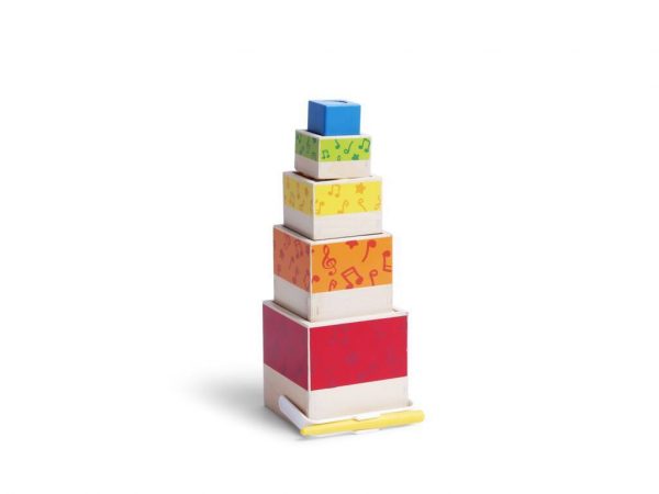 Musik-Stapelwürfel von Hape – Bild 2