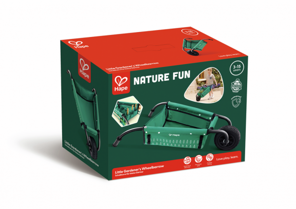 Schubkarre für kleine Gärtner v. Hape Neu