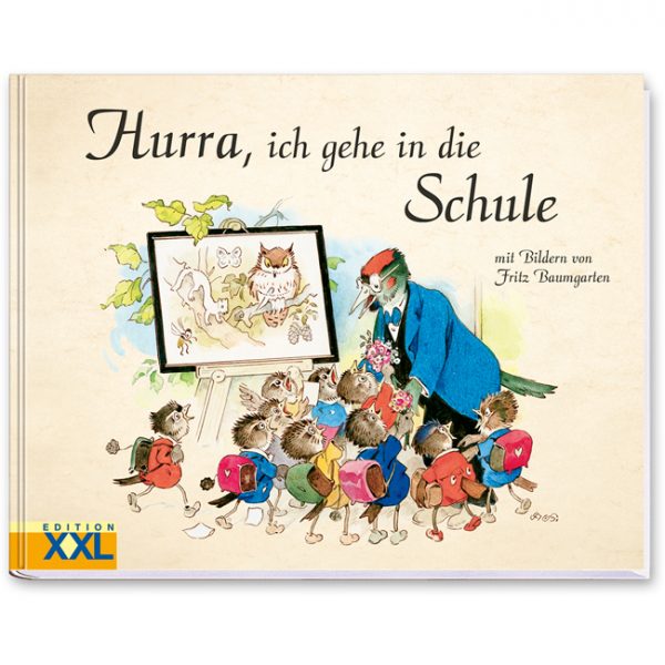Hurra, ich gehe in die Schule