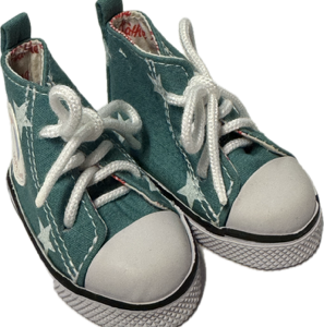 Chucks türkis mit Stern