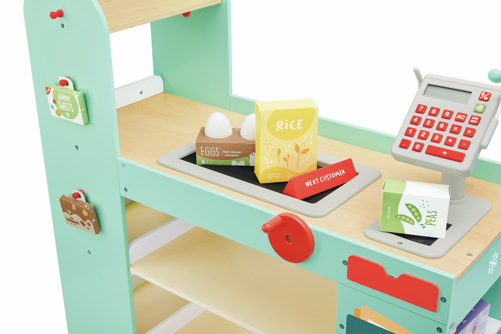 Intelligenter Supermarkt aus Holz E3233 v. Hape – Bild 2