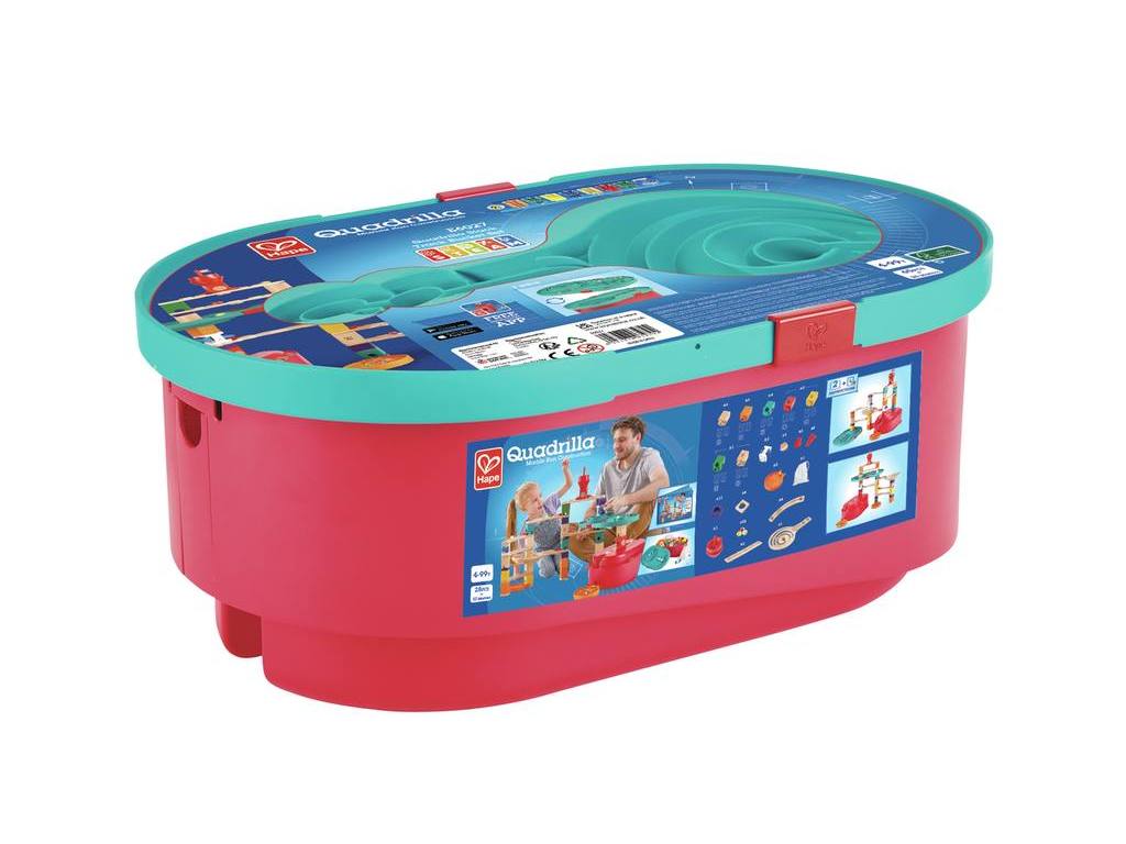Quadrilla Baukasten Behälter Set E6027 v. Hape